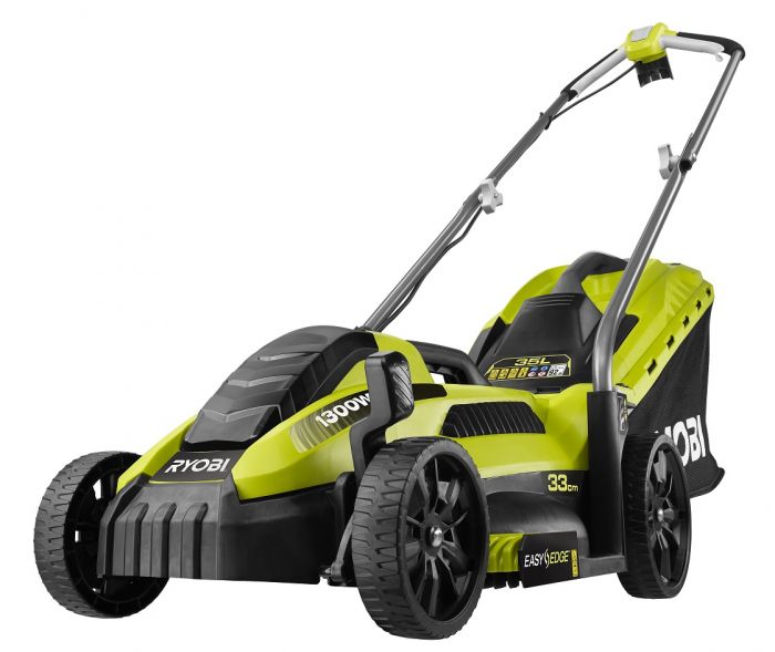 Газонокосарка мережева Ryobi RLM13E33S 1300Вт 33см 35л 20-60мм 9кг