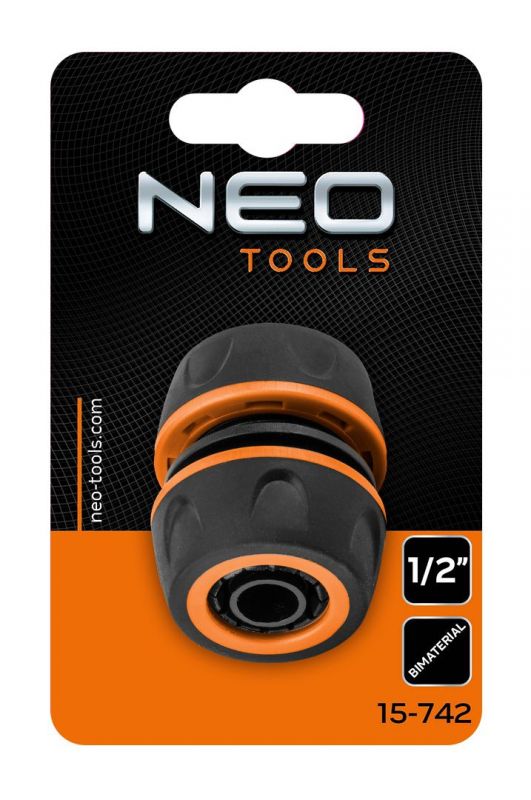 Муфта ремонтна для шланга Neo Tools 1/2", двокомпонентний
