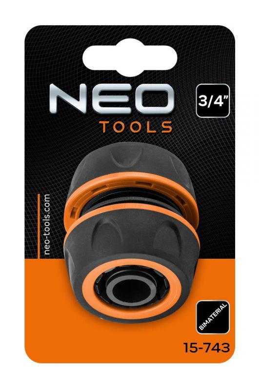 Муфта ремонтна для шланга Neo Tools 3/4", двокомпонентний