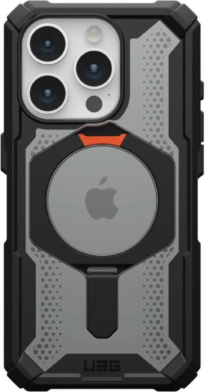 Чохол UAG для iPhone 15 Pro, Plasma XTE Magsafe, Black/Orange