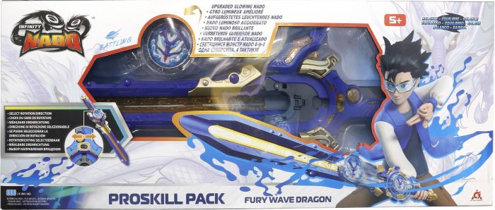 Дзиґа Infinity Nado VI Proskill Pack Лютий Дракон (Fury Wave Dragon)