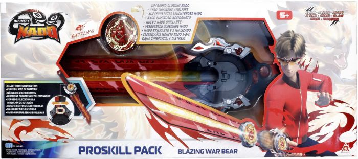 Дзиґа Infinity Nado VI Proskill Pack Палаючий Бойовий Ведмідь (Blazing War Bear)