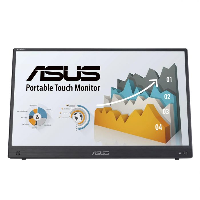 Монітор портативний Asus 15.6" ZenScreen MB16AHT mHDMI, 2xUSB-C, MM, IPS, Touch