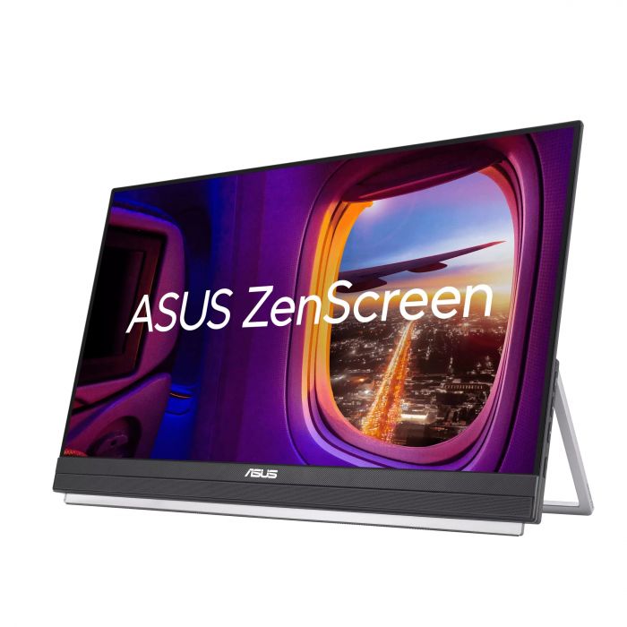 Монітор портативний Asus 21.5" ZenScreen MB229CF HDMI, USB-C, MM, IPS, 100Hz, AdaptiveSync, C-Clamp Arm