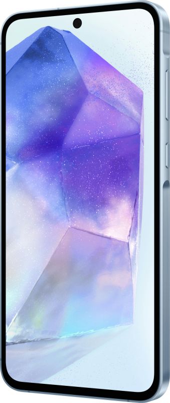 Смартфон Samsung Galaxy A55 5G (A556) 6.6" 8/128ГБ, 2SIM, 5000мА•год, блакитний крижаний