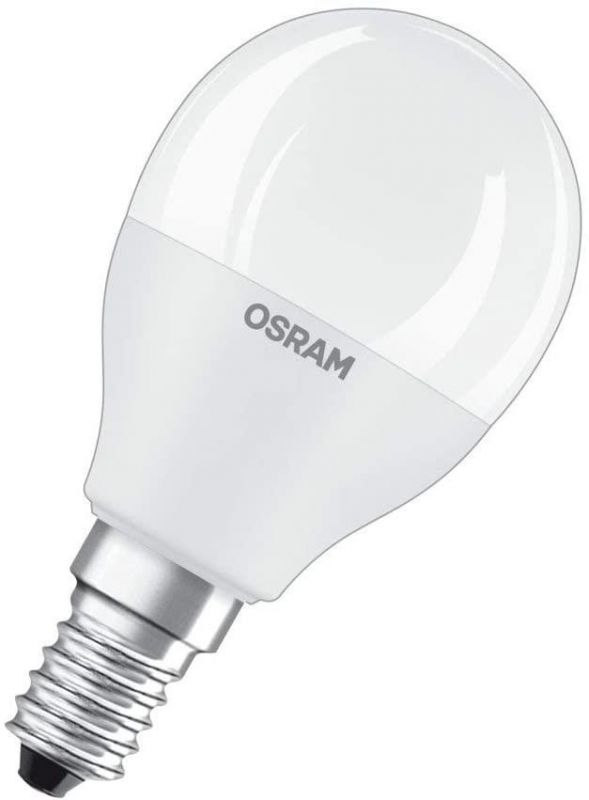 Лампа OSRAM LED E14 7.5Вт 3000К 800Лм Р75 VALUE