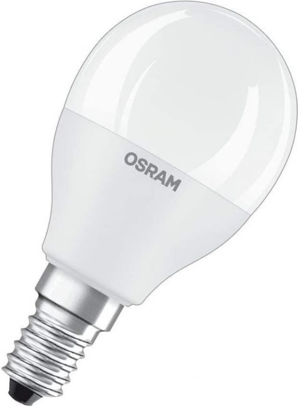Лампа OSRAM LED E14 7.5Вт 3000К 800Лм Р75 VALUE