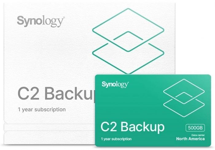 Примірник програмного забезпечення Synology C2 Backup 500GB 1 рік (на паперовому носії)