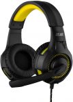 Гарнітура ігрова 2E GAMING HG300, mini-jack/dual 3.5мм, LED, 2м, чорний