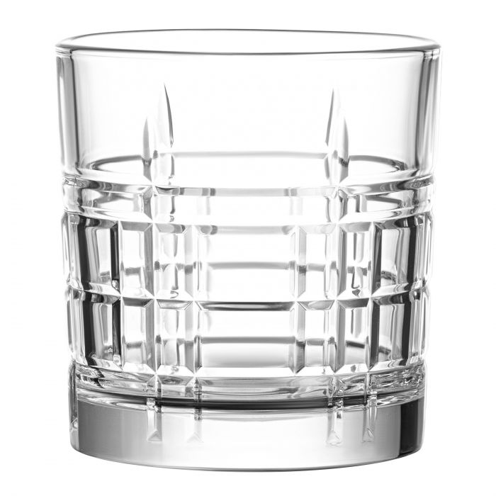 Набір склянок для віскі Ardesto Tempesta 325мл, 3шт, скло, прозорий