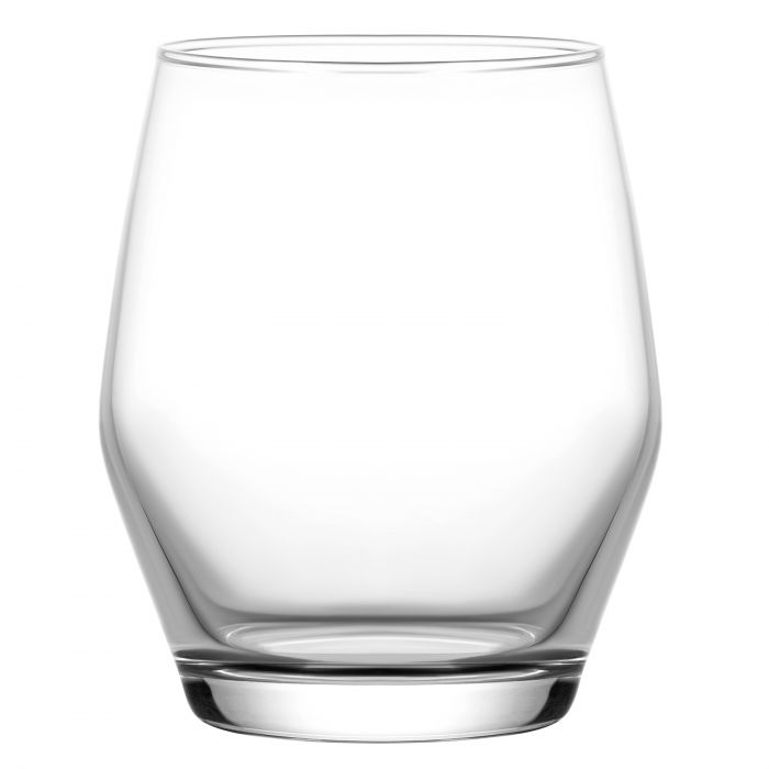 Набір склянок низьких Ardesto Loreto 370мл, 3шт, скло, прозорий