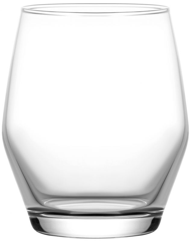 Набір склянок низьких Ardesto Loreto 370мл, 3шт, скло, прозорий