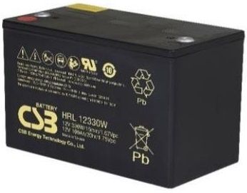 Акумуляторна батарея CSB, 12В, 100А•год, AGM