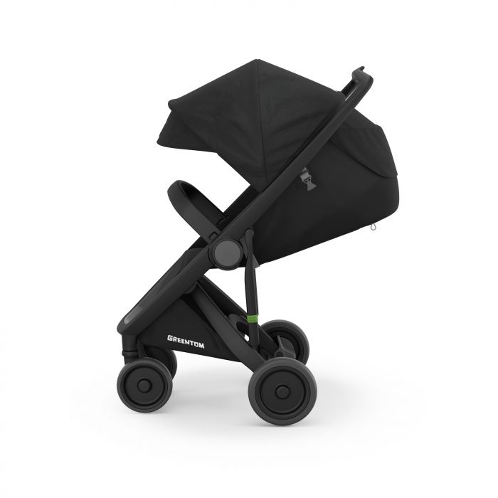 Прогулянкова коляска Greentom Classic Black-Black