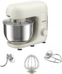 Міксер Tefal планетарний Bake Essential 800Вт, насадки-3, чаша-нерж., метал, 4.8л, білий