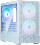 Корпус Zalman P30 AIR без БП, 1xUSB3.0, 1xUSBType-C, 3x140мм ARGB, VGA 392мм, LCS ready, TG Side Panel, mATX, білий