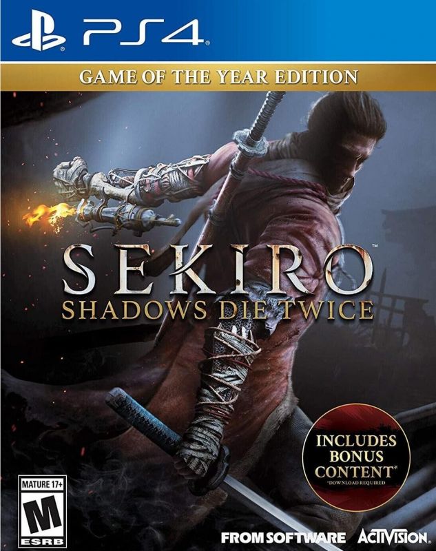 Гра консольна PS4 Sekiro: Shadows Die Twice GOTY, BD диск