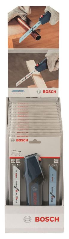 Рукоятка-тримач для шабельних полотен Bosch з 2 полотнами