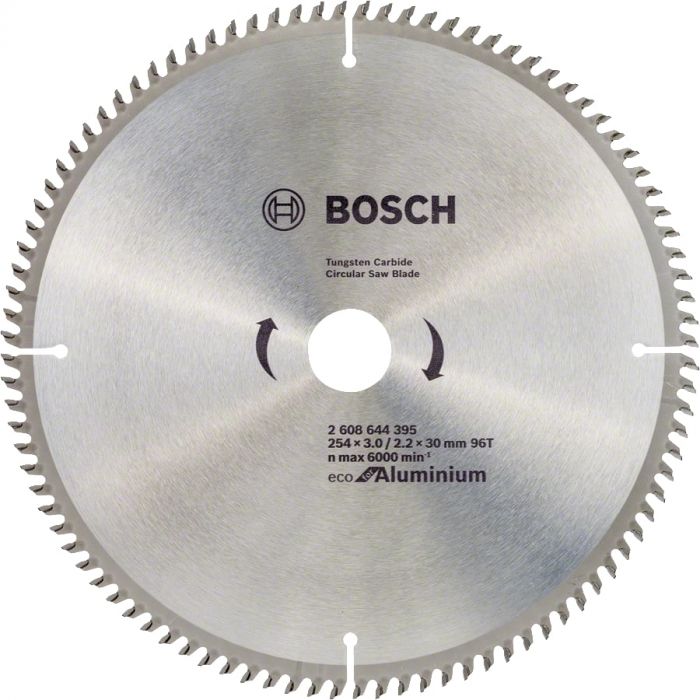 Диск пиляльний Bosch Eco for Aluminium 254x3x30-96T