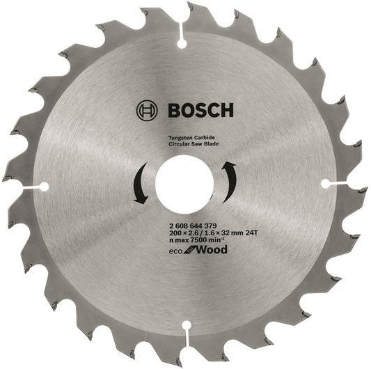 Диск пиляльний Bosch ECO WO 200x32-24T