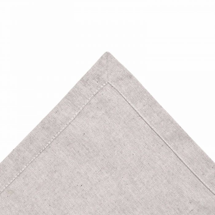 Скатертина Ardesto Oliver, 120х136см, 100% бавовна, сірий світлий