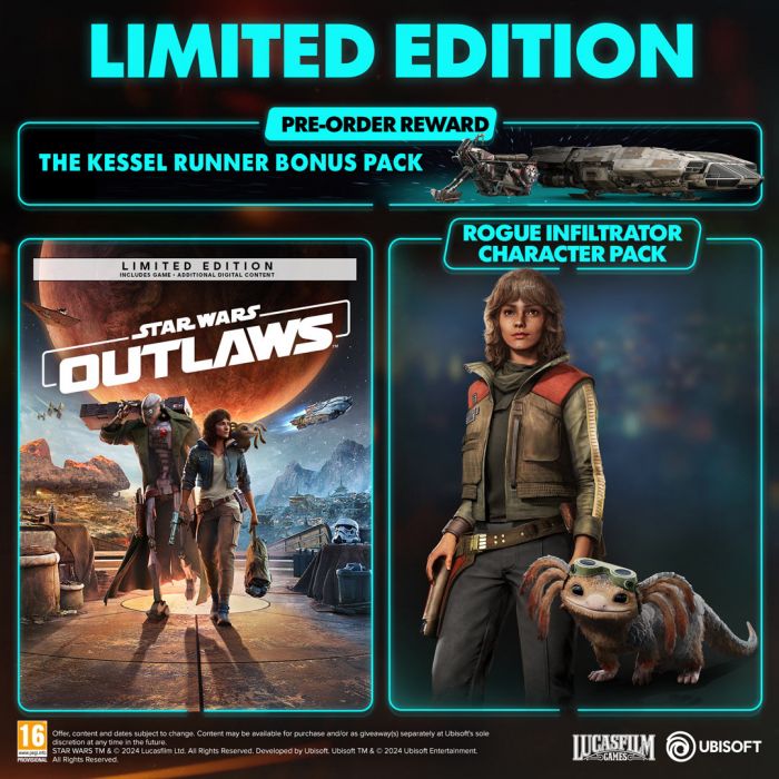 Гра консольна PS5 Star Wars Outlaws - Special Edition, BD диск