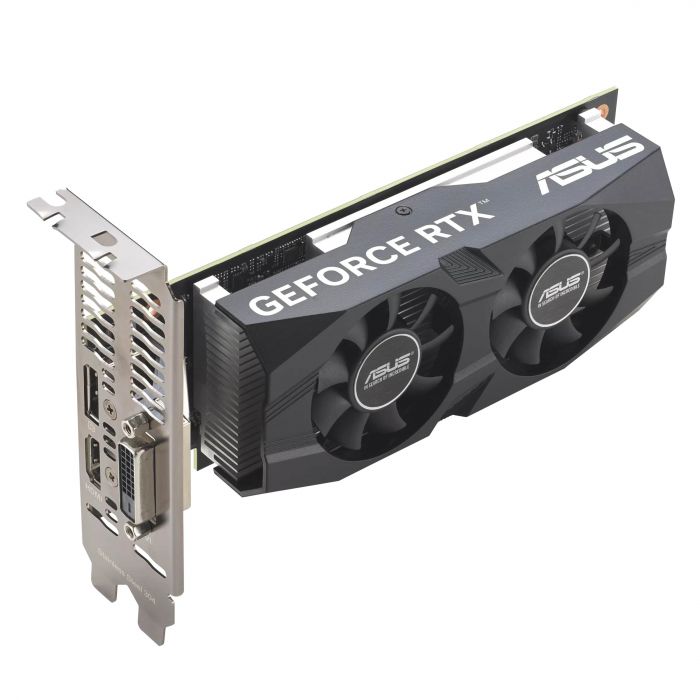 Відеокарта ASUS GeForce RTX 3050 6GB GDDR6 OC low profile RTX3050-O6G-LP-BRK