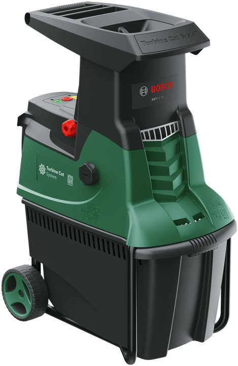 Подрібнювач садовий Bosch AXT 25 TC 2500Вт 40 об/хв 45мм 53 л. 30.5кг ріжуча система Turbine-Cut низькошумний