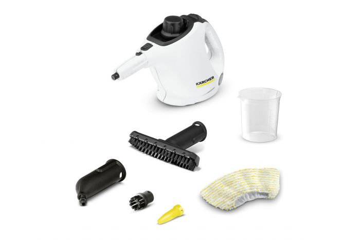 Пароочисник Karcher SC 1, 1200Вт, 200мл, 3Бар, білий