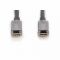 Кабель DIGITUS USB-C UHD 4K, AOC hybrid-fiber, type C M/M, 15м, чорний