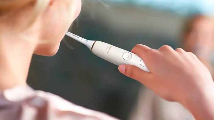 Щітка зубна електр. Philips, Sonicare DiamondClean 9000 Series, набір , 62т. колив/хв, насадок-1, 2 шт в наборі, 1зарядн.стакан+зарядка, чорний, білий