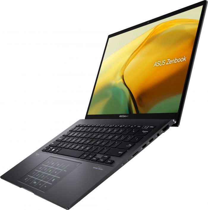 Ноутбук ASUS Zenbook 14 UM3402YA-KP751 14" WQXGA IPS, AMD R5-7430U, 16GB, F1TB, UMA, NoOS, Чорний