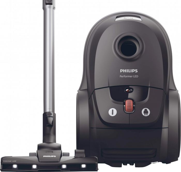 Пилосос Philips мішковий Series 8000, 900Вт, конт пил -4л, НЕРА 13, чорний