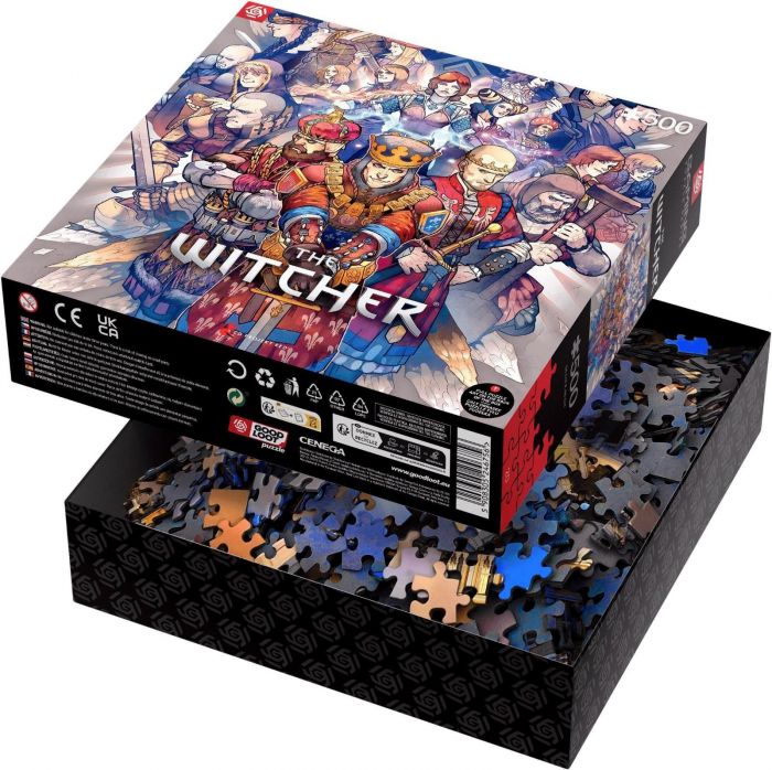 Пазл GoodLoot The Witcher Northern Realms 500 ел.