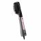 Фен-щітка ARDESTO Brush Pink Touch, 1200Вт, 2 швидкості, 2 темп. режими, LED-дисплей, функція іонізації , 4 насадки, сірий+ рожевий