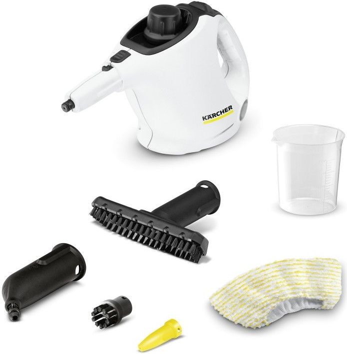 Пароочисник Karcher SC 1, 1200Вт, 200мл, 3Бар, білий
