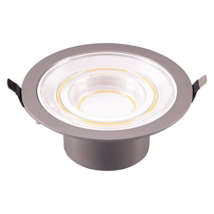 Світильник даунлайт LEDVANCE Decor Filament Echo 7Вт 650Лм 2700K 166мм сірий