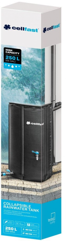 Контейнер для води Cellfast складний 250л стійкість до УФ