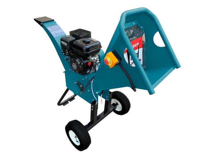 Подрібнювач садовий бензиновий Konner&Sohnen KS 500W 6.5кс ручний запуск 2 ножі 3000об/хв 95кг