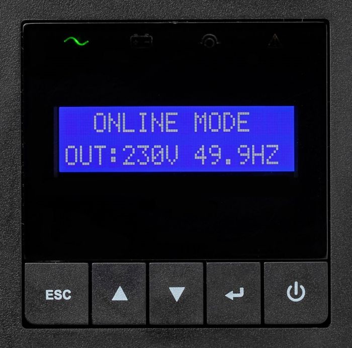 Джерело безперебійного живлення Eaton 9E, 2000VA/1800W, RM 2U, LCD, USB, RS232, 6xC13