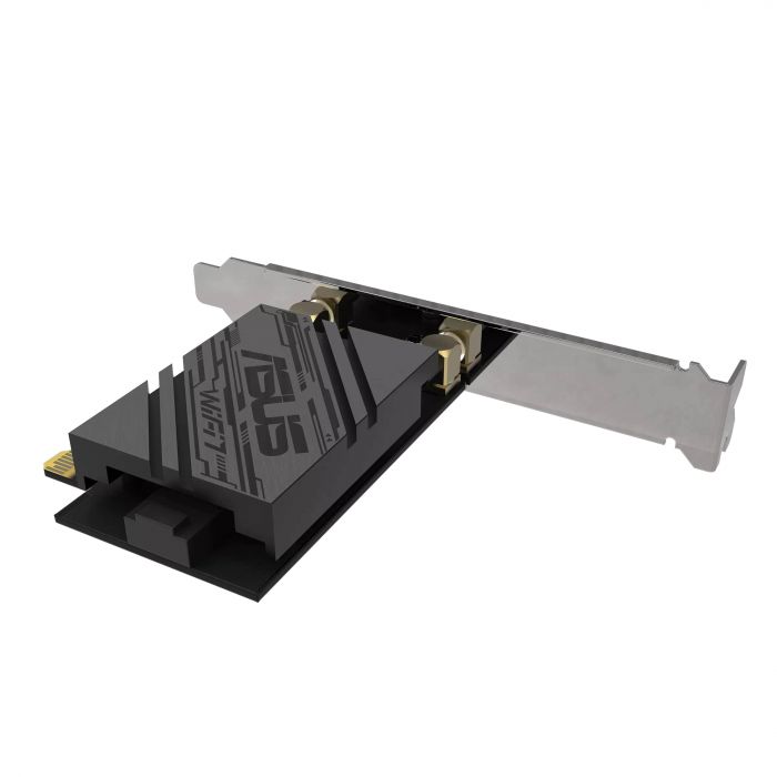 Адаптер WiFi ASUS PCE-BE92BT BE9400, PCI-Express x1, BT5.4