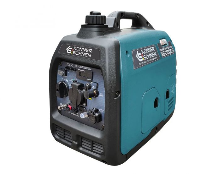 Генератор газобензиновий інверторний Konner&Sohnen KS 2100IGS LPG, 230В, 2.0кВт, ручний стартер, 19кг