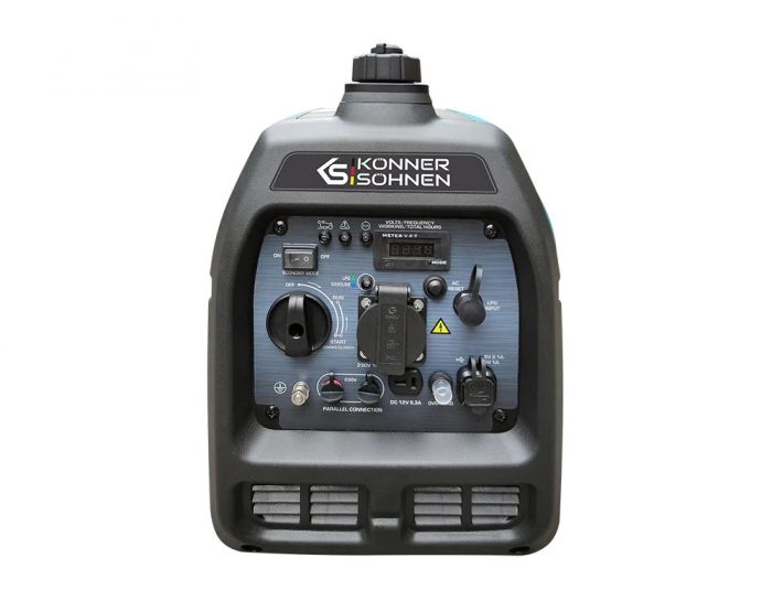 Генератор газобензиновий інверторний Konner&Sohnen KS 2100IGS LPG, 230В, 2.0кВт, ручний стартер, 19кг