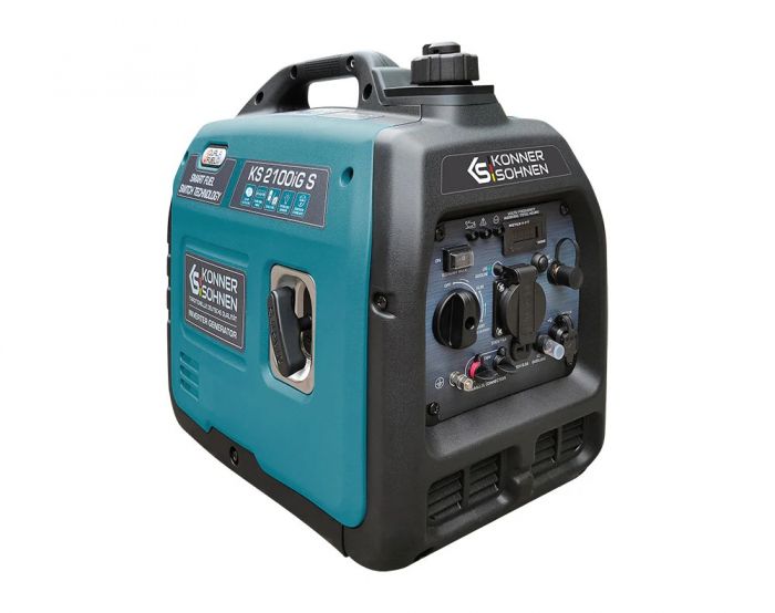 Генератор газобензиновий інверторний Konner&Sohnen KS 2100IGS LPG, 230В, 2.0кВт, ручний стартер, 19кг