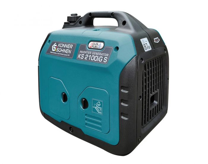 Генератор газобензиновий інверторний Konner&Sohnen KS 2100IGS LPG, 230В, 2.0кВт, ручний стартер, 19кг