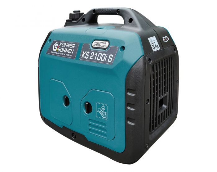 Генератор бензиновий інверторний Konner&Sohnen KS 2100IS, 230В, 2.0кВт, ручний стартер, 18.5кг