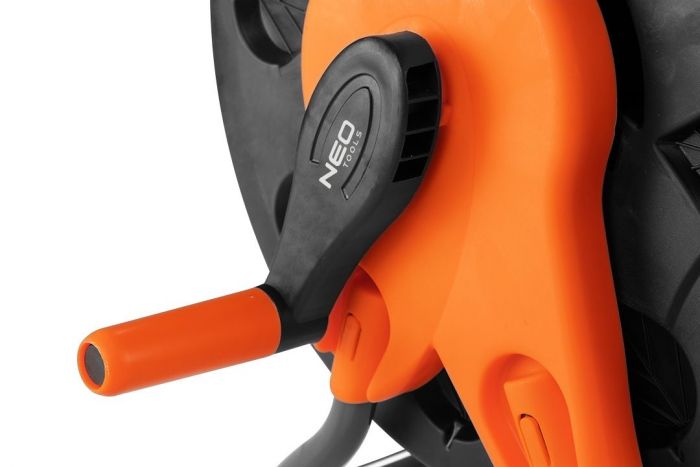 Котушка для шланга Neo Tools на підставці 60м 1/2" 20м 3/4"