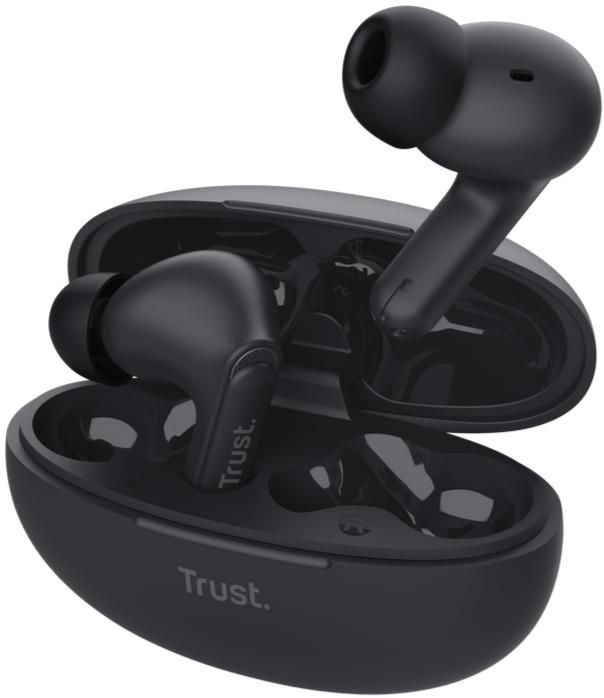 Навушники TWS Trust Yavi Earbuds BT 5.3, ENC, SBC, Mic, Чорний