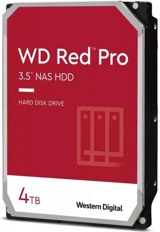 Жорсткий диск WD  4TB 3.5" 7200 256MB SATA Red Pro NAS