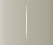 Кнопка центральна для двоклавішного вертикального вимикача Ajax CenterButton Vertical 2-gang for LightSwitch, Jeweler, бездротовий, ivory